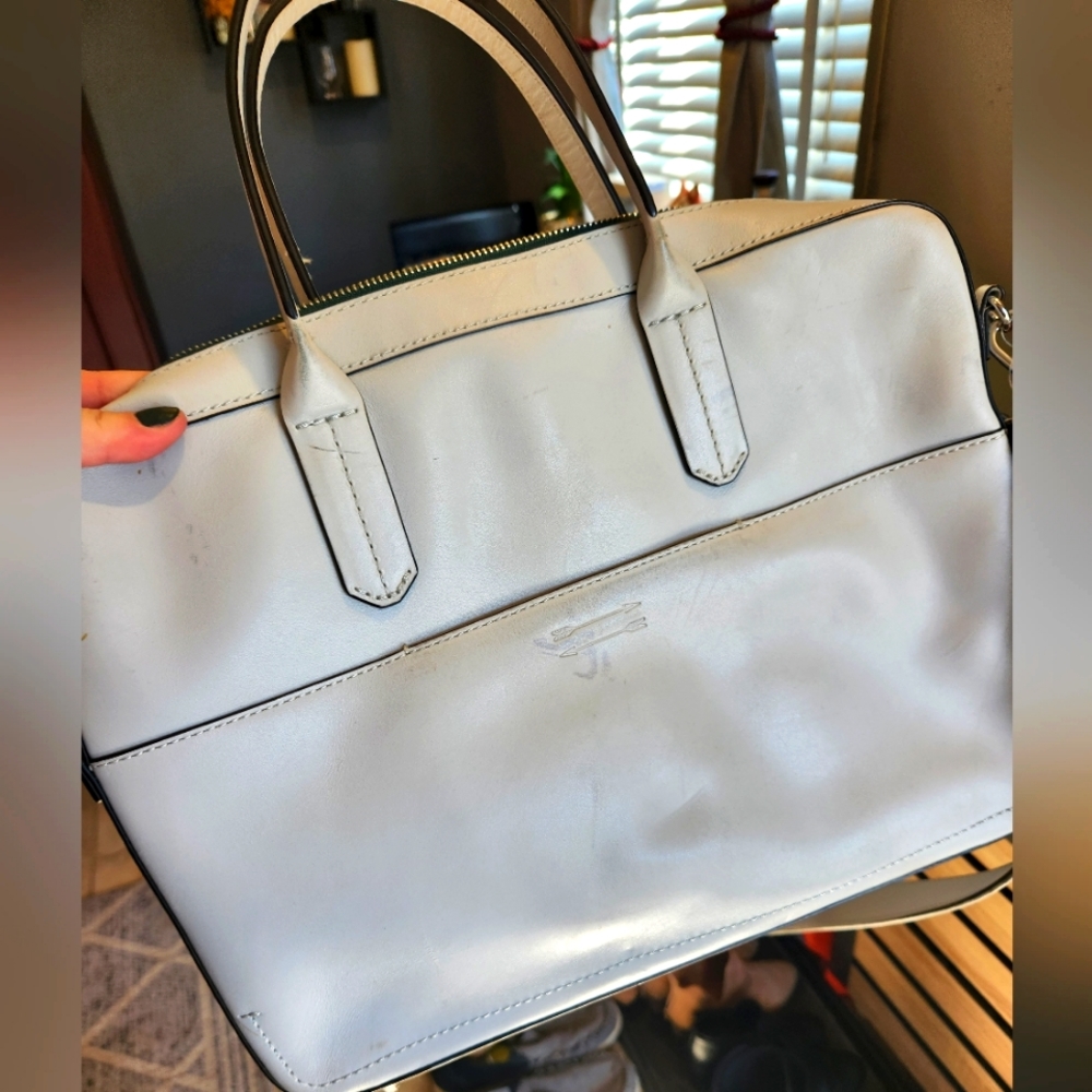 Ben Minkoff Light Gray Tote Bag